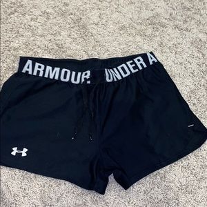 Black Under Armour Athletic Shorts